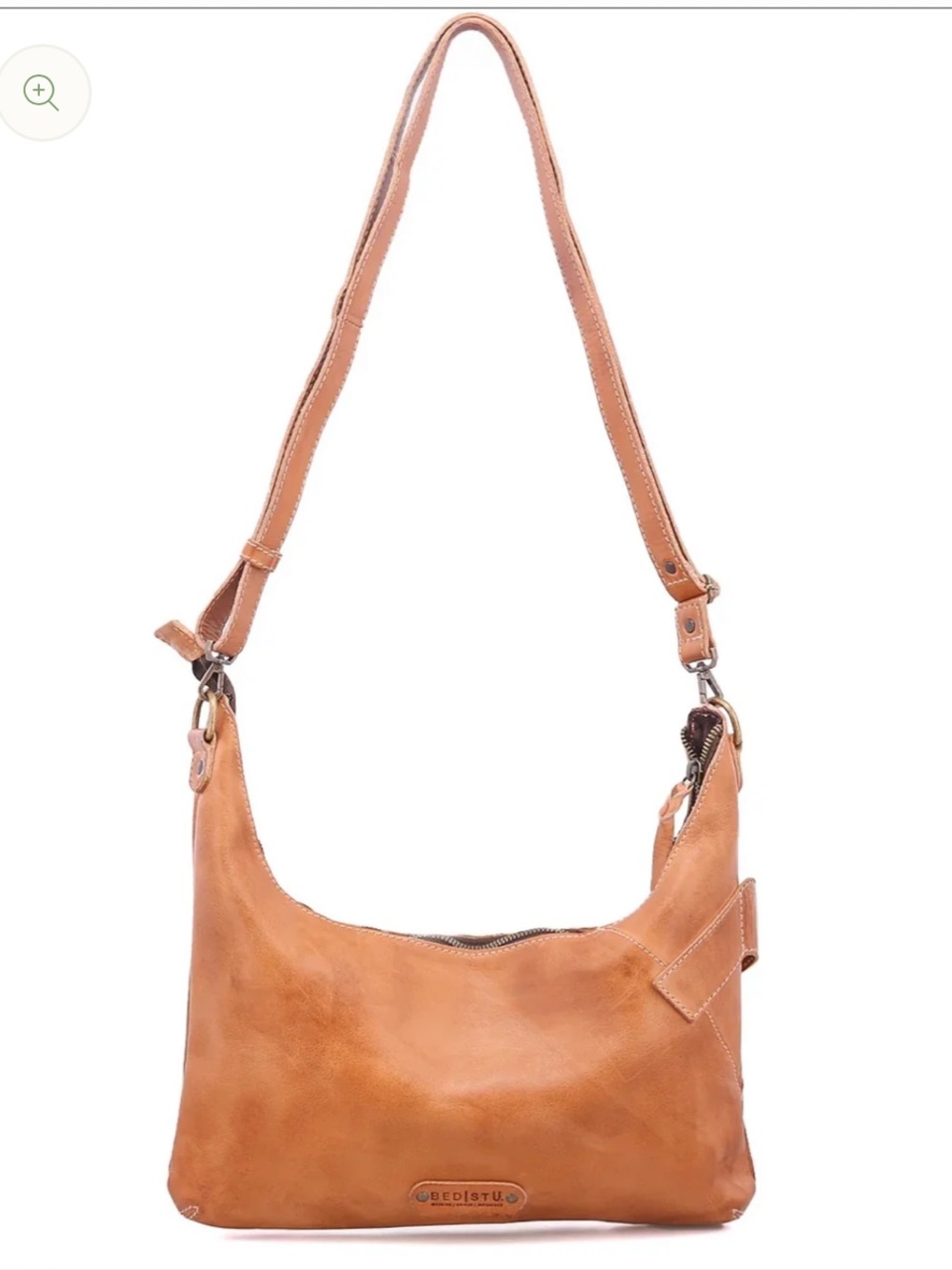 Bed Stu Seemly Leather Shoulder Bag in Tan Rustic New without tags Nwot - Picture 9 of 9